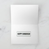 ハッピーハヌカー シーズンカード (内部)