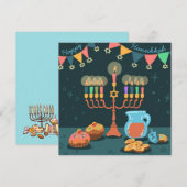 ハッピーハヌカー シーズンカード (正面/裏面)