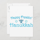 ハッピーハヌカー シーズンポストカード (正面/裏面)