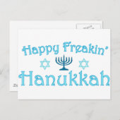 ハッピーハヌカー シーズンポストカード (正面/裏面)