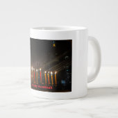 ハッピーハヌカー ジャンボコーヒーマグカップ (正面右)