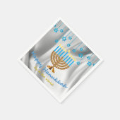 ハッピーハヌカー スタンダードカクテルナプキン (角)