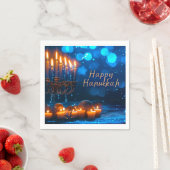 ハッピーハヌカー スタンダードカクテルナプキン (インサイチュ)