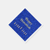 ハッピーハヌカー スタンダードカクテルナプキン (角)