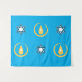 ハッピーハヌカー タペストリー (正面(横))