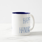 ハッピーハヌカー ツートーンマグカップ (正面右)