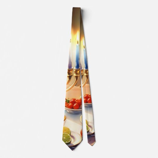 ハッピーハヌカー ネクタイ (正面)