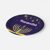 ハッピーハヌカー ペーパープレート (アングル)