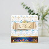 ハッピーハヌカー!ホリデー シーズンカード (スタンド正面)