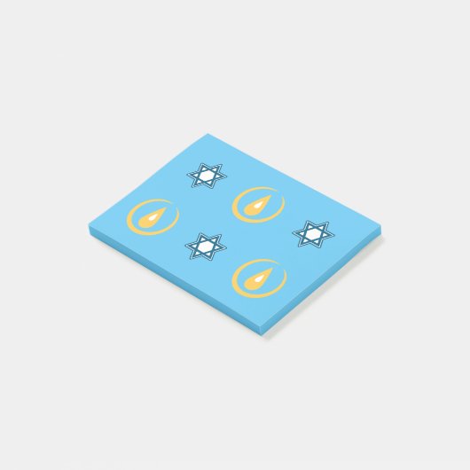 ハッピーハヌカー ポストイット (アングル)