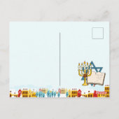 ハッピーハヌカー ポストカード (裏面)