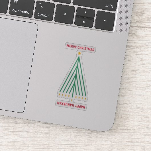 ハッピーハヌカー、メリークリスマス シール (詳細)