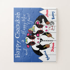 ハッピーハヌカー（ユダヤ教の祭り）ハッモートイヤー ジグソーパズル