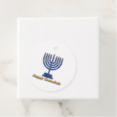 ハッピーハヌカー（ユダヤ教の祭り）（ユダヤ教）メノラー フェイバータグ (インサイチュ)