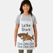 ハッピーハヌカー（ユダヤ教の祭り）ラテークシャーク エプロン (インサイチュ)