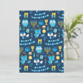 ハッピーハヌカー（ユダヤ教）メノラースーフガニヨートカワイオウクロウブルー シーズンカード (スタンド正面)