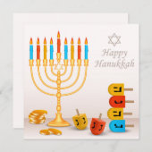 ハッピーハヌカー(ユダヤ教)メノラードリデル金ゴールドコイン (正面/裏面)