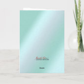 ハッピーハヌカー（ユダヤ教）メノラーユダヤ シーズンカード (裏面)