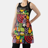 ハッピーハヌカー(ユダヤ教)メノラーラトクス&スターズ エプロン (インサイチュ)