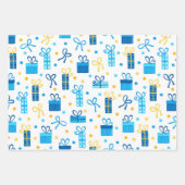 ハッピーハヌカー ラッピングペーパーシート (正面)