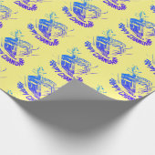 ハッピーハヌカー ラッピングペーパー (角)