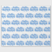 ハッピーハヌカー ラッピングペーパー (フラット)