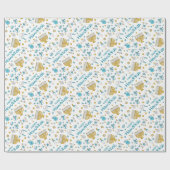 ハッピーハヌカー ラッピングペーパー (フラット)