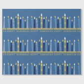 ハッピーハヌカー ラッピングペーパー (フラット)