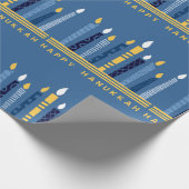 ハッピーハヌカー ラッピングペーパー (角)