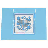 ハッピーハヌカー ラージペーパーバッグ (正面)