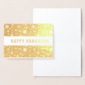 ハッピーハヌカー 箔カード (ディスプレー)
