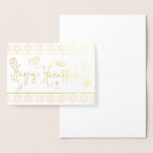 ハッピーハヌカー 箔カード (ディスプレー)