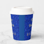 ハッピーハヌカー 紙コップ (左)