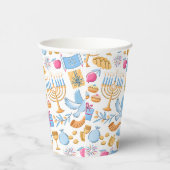 ハッピーハヌカー 紙コップ (右)