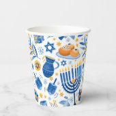 ハッピーハヌカー 紙コップ (裏面)