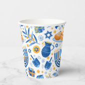 ハッピーハヌカー 紙コップ (正面)