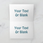 ハッピーハヌカー – 電気カリブー シーズンカード (内部)