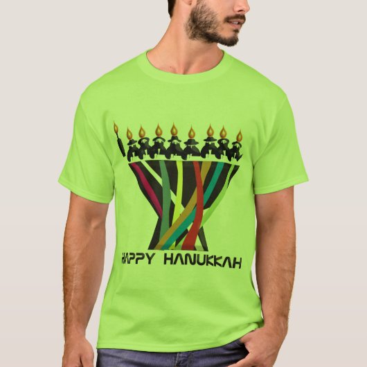 ハッピーハヌカー Tシャツ (正面)