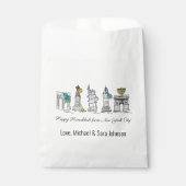 ハッピーハヌカーfromニューヨークシティNYCハヌカー(ユダヤ教の祭り) フェイバーバッグ (正面)