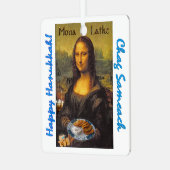 ハッピーハヌカーfromモナラトケ メタルオーナメント (正面左)