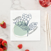 ハッピーハヌカ描ー スタンダードランチョンナプキン (インサイチュ)