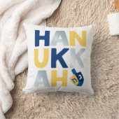ハッピーハヌカ  クッション (ブランケット)