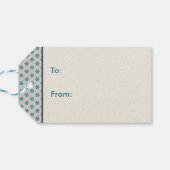 ハッピーハヌッカギフトラベル ギフトタグ (裏面横)