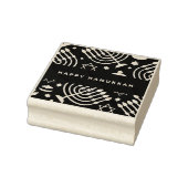 ハッピーハヌッカゴム印 ラバースタンプ (スタンプ)