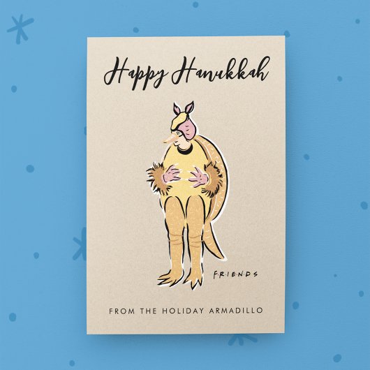 ハッピーハヌッカザホリデーアルマジロ シーズンポストカード