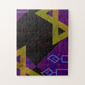 ハッピーハヌッカスターオブデイヴィッド（ユダヤ教）メノラードレデルスリップ ジグソーパズル (縦)