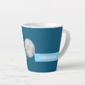 ハッピーハヌッカスモール カフェラテマグ (右アングル)