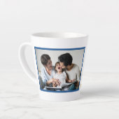 ハッピーハヌッカドレイデルとフォトラテマグ カフェラテマグ (左アングル)