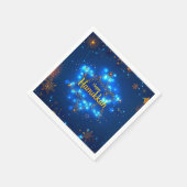 ハッピーハヌッカナプキンズ スタンダードカクテルナプキン (角)