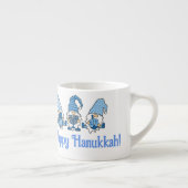 ハッピーハヌッカホリデイ格言 エスプレッソカップ (右)